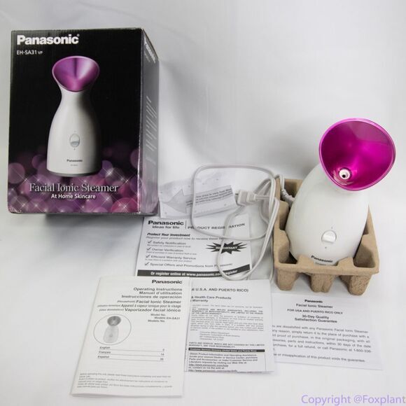 Panasonic facial ionic steamer, at home skincare, EH-SA31VP - Picture 8 of 16